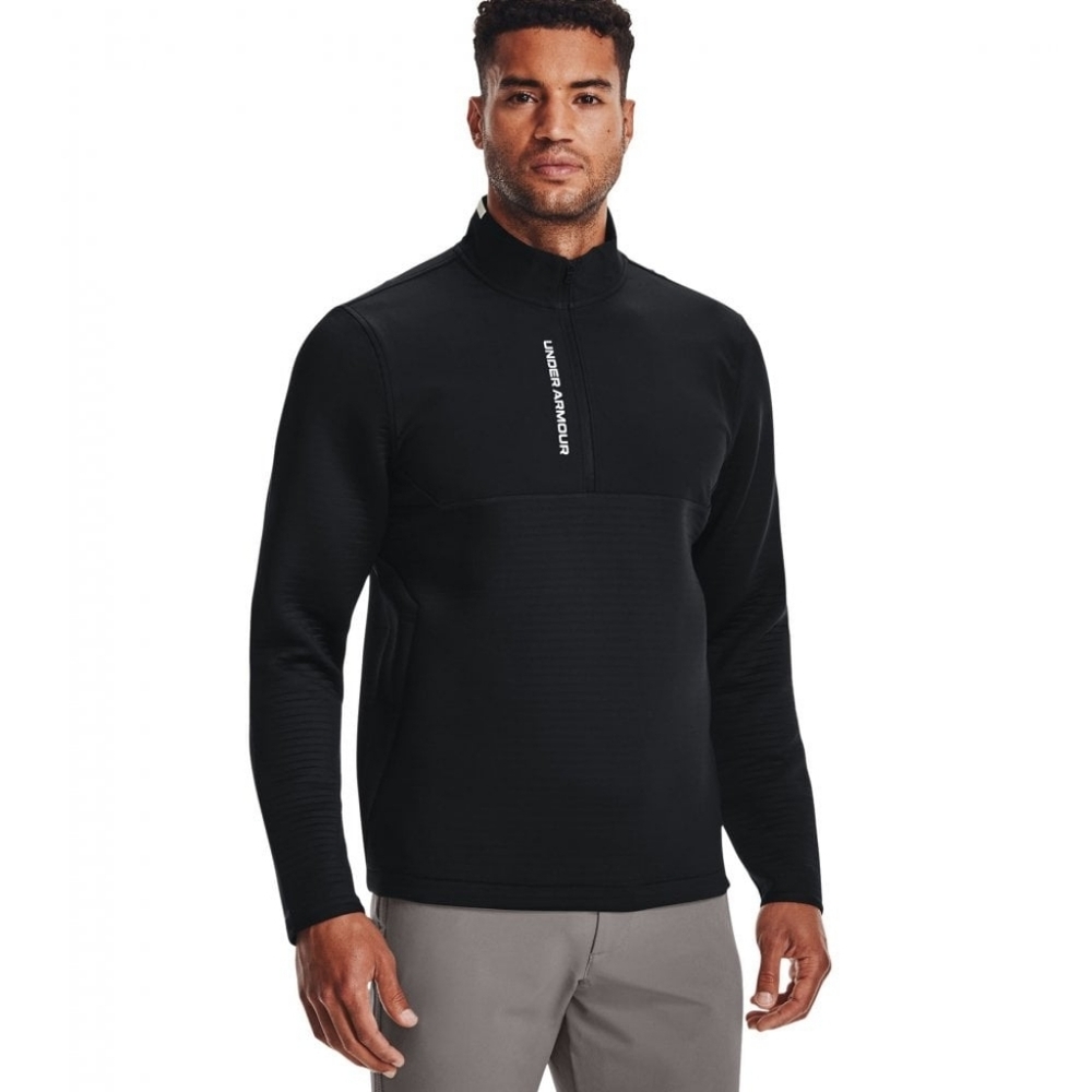 Under Armour Men's Storm Daytona 1/2 Zip Golf Pullover Black Small 1373409